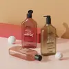 Botellas de champú de alta gama, botellas de detergente para ropa interior nuevas, botellas de enjuague bucal PET ecológicas, botellas vacías de loción y gel de ducha