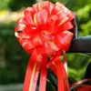 Suprimentos de casamento carro de casamento arranjo de flores fita decoração laço mão flor quarto de casamento decoração suprimentos de casamento