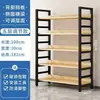 Estante de exhibición multicapa, estantería de almacenamiento acero-madera, venta especial de liquidación, estante de exhibición de almacenamiento para supermercado, estantería ajustable