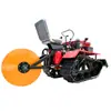 Prensador de Grama com Esteiras para Proteção do Deserto, Máquina de Espalhar Grama Totalmente Automática, Tipo com Esteiras para Gerenciamento Multifuncional do Deserto