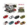 Transfronterizo 1:64 Coche de Juguete de Aleación Deslizante Modelo de Vehículo de Ingeniería de Carreras Set Regalo para Niños Niño Venta al por Mayor