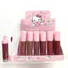 Comércio Exterior Mlundo6 cor óleo labial transparente copo que não gruda batom que muda de cor com a temperatura menina hidratante brilho batom com mudança de cor
