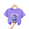 Camiseta de Manga Corta 100% Algodón Puro para Niños 2026 Nueva Ropa de Verano para Niños Top de Media Manga Camiseta Básica para Niños Mayores