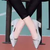 Nuevos Zapatos de Mujer Otoño 2026: Mocasines de tacón medio grueso, elegantes y versátiles, para mujer