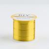 Cable de Cobre Conservador de Color de 100m Accesorios para Joyería DIY Alambrería para Ensartar Uñas Arte en Uñas Conformado de Joyería Cable Especial Suave Cable para Alambre Envoltura Cable Dorado y Plateado