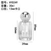 Frasco de Perfume de Vidrio Spot 30ml Pequeña Capacidad 13 Frasco de Spray Bayoneta Tapa de Bola Vidrio Transparente Frasco de Perfume Pequeño