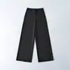 Pantalones Casuales de Pierna Recta para Mujer, Nuevo Estilo de Primavera, Estilo Old Money, Caídos, Sencillos, Elegantes, Pantalones de Pierna Ancha de Gama Alta, Pantalones Largos