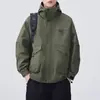 Ropa para Hombre Shanggu: Chaqueta con capucha casual holgada de estilo japonés para hombre, temporada de primavera, nueva