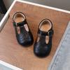 Sapatos de Couro Personalizados Atacado para Crianças com Solas Macias, Sapatos de Princesa, Sapatos Antiderrapantes para Meninos e Meninas Primavera e Outono 2026, Sapatos Versáteis para Bebês