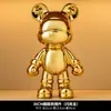 Fabricante Original Ornaments de Urso Violento Galvanizados Processamento e Logo Personalizado Ornaments Cerâmicos Vários Tamanhos Atacado Personalização