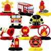 Bandeirola de Feliz Aniversário com Tema de Bombeiro, Bandeirinhas de Letras, Decorações para Pendurar, Toppers para Bolo, Enfeites de Colmeia