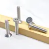 Tornillo hexagonal de cabeza avellanada de acero inoxidable 201 tornillo hexagonal de cabeza plana M3M4M5M6M8M10M12