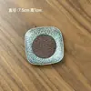 Posavasos de Aleación de Plata Antigua China, Posavasos de Bambú, Aislamiento Térmico, Soporte para Taza de Té, Platillo, Accesorios para Juego de Té Kung Fu con Estante de Almacenamiento