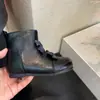 Novedades Otoño/Invierno 2026: Botas de Cuero a Cuadros con Lazo para Niñas, Estilo Británico Retro, Botas de Princesa Sencillas y Elegantes para Niñas, Modernas