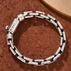 Pulseira Vintage Novo Estilo Personalidade Fecho Tendência Masculina Fecho Simples Versátil Retrô Estilo Casal Unissex