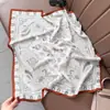 Lenço de Seda 100% Amora com Elegante e Luxuoso Padrão Paisley para Mulheres, Xale de Crepe de Seda para Primavera e Verão, Lenço de Pescoço, Lenço Quadrado