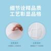 Tapete Desechable para Inodoro Soluble en Agua Empaquetado Individualmente Papel Higiénico Desechable Hotel Baño Tapete Desechable para Inodoro