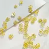 Accesorios DIY para joyería de cuentas, degradado multicolor, varios estilos, kit de materiales DIY de pulsera de cuentas sueltas simple y a la moda