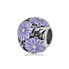 Pandora Beads DIY Acero Inoxidable Goteo de Aceite Agujero Grande Beads Corazón Accesorios para Pulsera de Navidad Colgante Pequeño Venta al por Mayor
