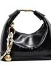 Bolsa de Mão de Luxo Transfronteiriça para Mulheres, Nova Bolsa Transversal de Nicho Primavera/Verão 2026, Bolsa Dumpling Estilo Coreano Vintage