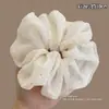Scrunchie de renda estilo coreano para mulheres, elástico de rabo de cavalo de alta qualidade, alta elasticidade e faixa de cabelo durável
