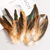 Plumas de Cola de Gallo de Colores 15-20 Manualidades DIY Tocado Indio Performance Juguete para Gato Plumas de Volante