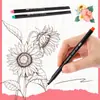 Amazon Creative Juego de Bolígrafos Delineadores de Punta Fina de Colores para Estudiantes, Journaling y Dibujo, Bolígrafos Delineadores de Colores de Gran Capacidad