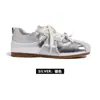 Zapatillas de mujer Shougu originales de suela gruesa 2026 nuevas de verano transpirables súper populares versátiles zapatos casuales