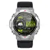 Reloj Inteligente Kt85 Transfronterizo Frecuencia Cardíaca Linterna Llamada Bluetooth Asistente de Voz Luz Morada Reloj para Deportes al Aire Libre
