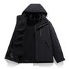 Nuevas Chaquetas de Otoño e Invierno, Tres en Uno, para Hombres y Mujeres, Deportes al Aire Libre, Cortavientos, Impermeables, Engrosadas y Cálidas, Ropa de Otoño e Invierno