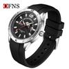 Reloj sencillo para hombre marca OFNS adolescente impermeable calendario correa moda deportivo cuarzo reloj venta al por mayor
