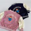 Ropa Infantil Mai Bao 2026 Otoño Nuevo Chaqueta de Béisbol del Oso Paddington para Niños y Niñas Ropa de Otoño para Bebés Venta al por Mayor