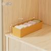 Ins Caja de Almacenamiento tipo Cajón Estilo Crema para Ropa Interior Calcetines con Tapa a Prueba de Polvo Gran Capacidad Caja Organizadora de Ropa