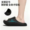 Sandálias de verão para exterior atacado chinelos de EVA antiderrapantes com toque macio, modelo masculino de sola grossa para uso em casa e no banheiro, antiderrapante