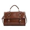 Bolso de Hombro Retro Británico Nostálgico Transfronterizo para Mujer Bolso de Mano Artístico Bolso Cruzado de Cartero