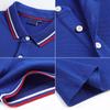 Ropa de trabajo de la empresa MLD2028, polo transpirable, camiseta publicitaria con solapa personalizada y logotipo impreso.