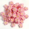 Flores Pompon Tejidas a Mano DIY Accesorios Multicolor Joyería Bolsas Productos Terminados Venta al por Mayor en Stock