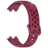 Adecuado para Huawei Band 10/9/8 Correa Oficial de Silicona Huawei Band9/8 Agujero Redondo Pulsera Deportiva