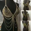 Cadena para el cuerpo popular europea y americana WMS ebay AliExpress WISH cadena larga de cuerpo de moda