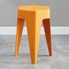 Banco de Plástico Espessado para Casa Mesa de Jantar Banco Alto Moderno Simples Moda Criativo Escandinavo Quadrado Redondo Cadeira Banco Personalização