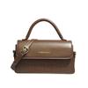 Bolsa Popular Feminina Nicho High-end Western Style Textura 2023 Nova Moda Commuter Shoulder Crossbody Bagel Bagel Bag
