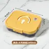Caja de Almacenamiento para Té de Flores Hogareña Compartimentada Transparente Caja de Empaque a Prueba de Humedad Almacenamiento Clasificado Multi-Compartimento Caja Sellada de Gran Capacidad para Conservar la Frescura