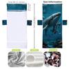 Funda para silla de playa transfronteriza, funda para sillón reclinable, bolsa de toalla, bolsa de toalla de playa, serie tiburón, impresión digital 3D