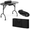 Manicure Tabela E-Commerce fonte fabricantes fornecer mesa de manicure dobrável Net mesa de manicure vermelha atacado mesa de manicure