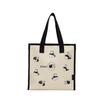 Bolsa Panda Grande Capacidade Bolsa de Mão Estilo para o Trabalho Bolsa Tote Estampa Fofa Bolsa de Lona Bolsa de Ombro Portátil Feminina