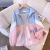 Chaqueta de trabajo con capucha fina y holgada nueva para mujer, chaqueta deportiva para primavera y otoño 2026 regular