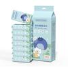 Toallitas húmedas Pure Water Pocket Mini, bolsa pequeña, portátiles, desechables, limpieza, 8 unidades, paquete de 8