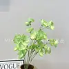 12 Amapolas Artificiales de Alta Apariencia y Caída para Boda, Hotel, Fotografía de Hogar, Video, Exhibición en Centro Comercial, Venta al por Mayor Transfronteriza