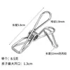Clip de alambre de acero inoxidable clip para secar clip de resorte clip para tendedero clip fijo a prueba de viento clip pequeño para calcetines clip para tendedero