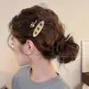 Presilha de cabelo fofa em formato oval para cachorro, para mulheres, novo estilo 2026, presilha lateral para franja e cabelo lateral, acessório de cabelo